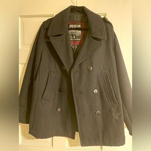 American Eagle Men’s Size Large Wool Peacoat